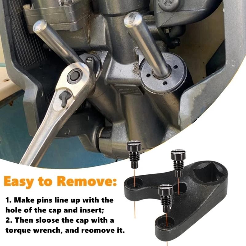 MT0004 Outboard Trim Tilt Pin Wrench Tool Set Repair Part for Evinrude