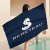 B-BENETEAU Logo Beach Towel Colorful Bath Towels For Girl Microfiber Quick Dry Custom Sand Free Beach Yoga Spa Gym Pool