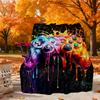 Gamer Splash Outdoor Flanelldecken, Outdoor-Reisen, Heimdecken, Fan-Geschenke, Geeignet für alle Jahreszeiten, Weihnachtsgeschenke. R1127125