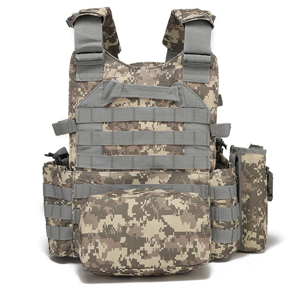 Nylon Chest Rig Molle Weste Camouflage Körperpanzerung Jagdträger Männer Kampfausrüstung Paintball Airsoft Weste Kugelsichere Weste