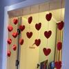 Charming Love Heart Door Curtain for Wedding & Princess Rooms