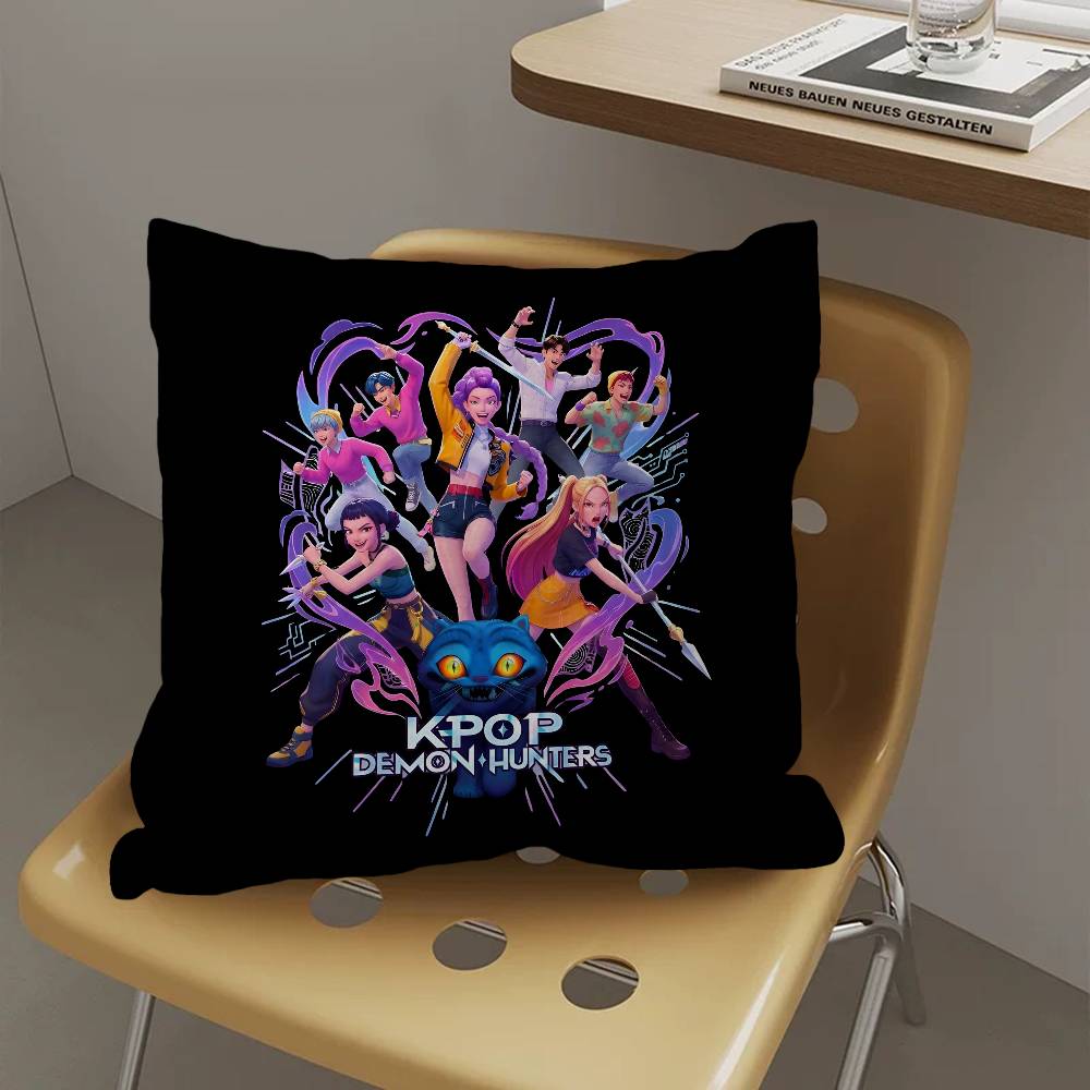 K-KPop D-Demon H-Hunters Personalized Pillow Dust Cover Bedroom Kids Party Decoration Pillowcase Birthday Children Gift