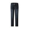 SEPTWOLVES Men's Fleece-lined High-Stretch Washed Denim Jeans