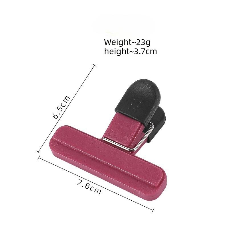 Heavy Duty Thickened Food Sealing Clips Multi-Functional Colorful Strong Sealing Grip Clips Tear-Resistant Moisture-Proof Snack