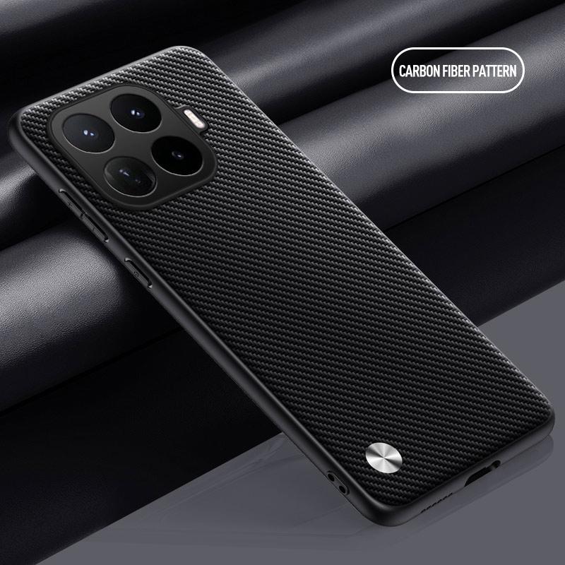 Custodia EUCAGR di Lusso in Pelle PU per Xiaomi 17T Pro Cover Posteriore Custodia per Telefono in Silicone a Protezione Totale per Xiaomi 17TPro