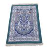 Pray Rug Thick Soft Embroidered Praying Mat with Tassel for Women Men Children Meditation