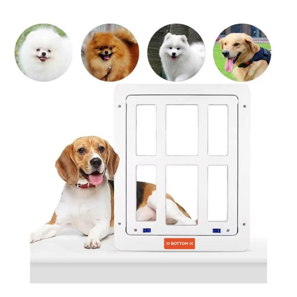 Magnetic Closure Pet Screen Door Free Entry Cats Window Gate Safe Dog Flap Door screen windows