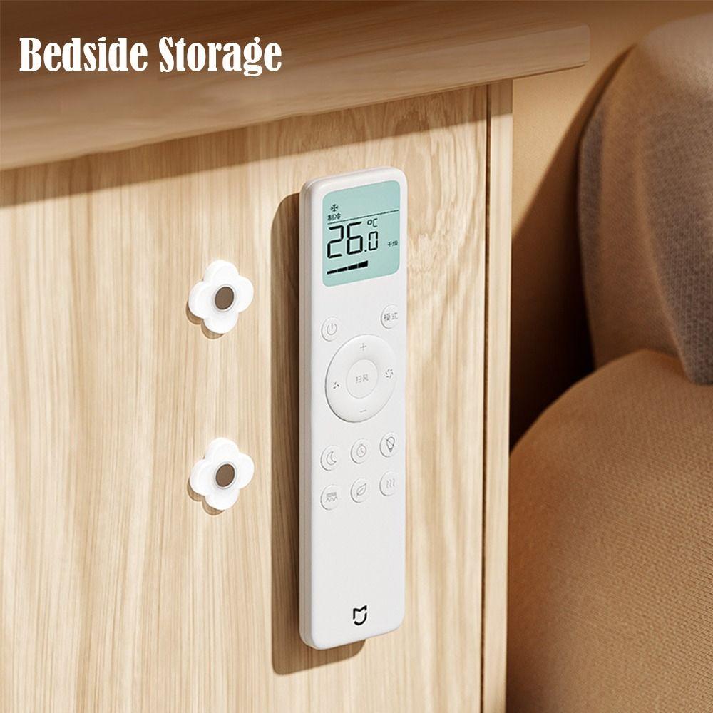 Air Conditioning TV Adsorption Buckle Self-adhesive Organizer Hooks Fashion Remote Control Holder