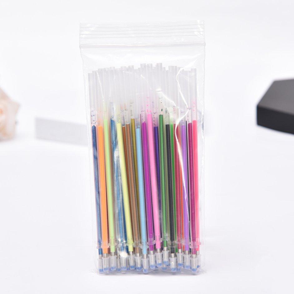 Cheap Beauty Vladivostok 100PCS/SET NonToxic Gel Pen Refill Multi