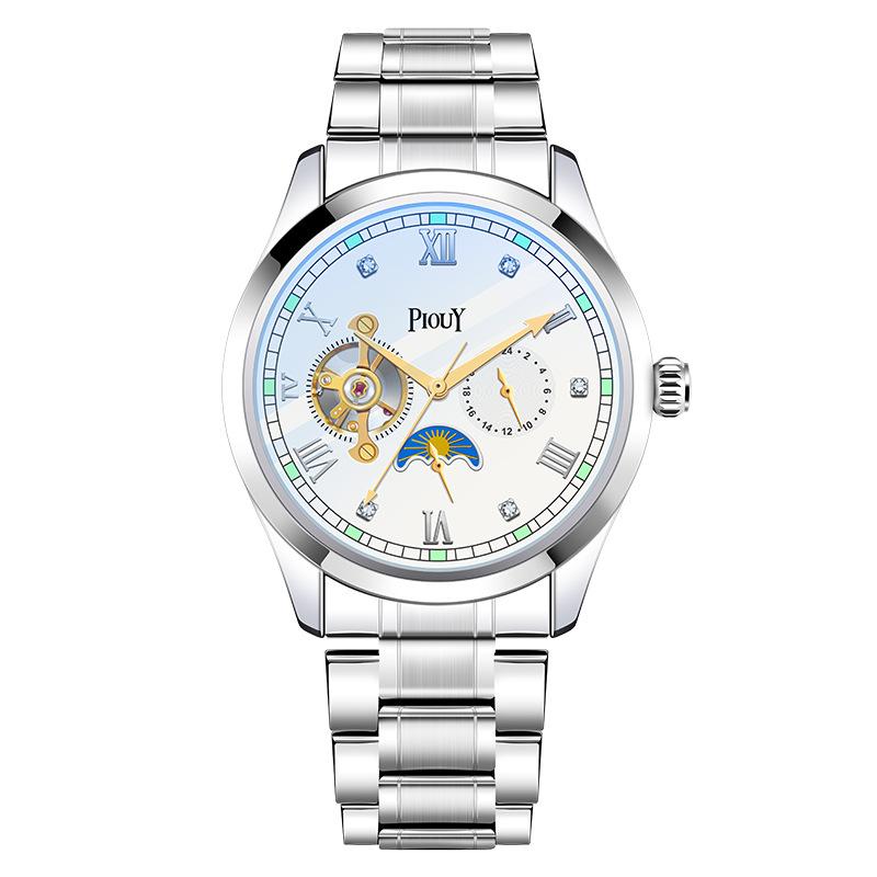 New Top Brand Watch Men's Mechanical Watch Hollow Waterproof Sports Student Men's Watch