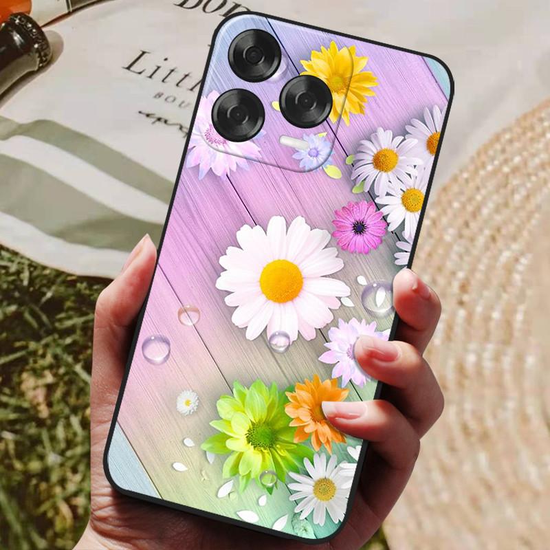 Für ZTE Blade V70 Design Hülle Weiche Silikonhülle Schwarzer Bumper TPU Für ZTE Blade V70 Vita Hülle V70Design Funda Handy Rückseite