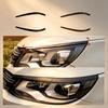Headlight Eyebrow Eyelid Trim For VW Tiguan MK1 2011-2016 5N Facelift Front Headlamp Eyebrow Sticker ABS Exterior Styling Decal Anti-Scratch Protector