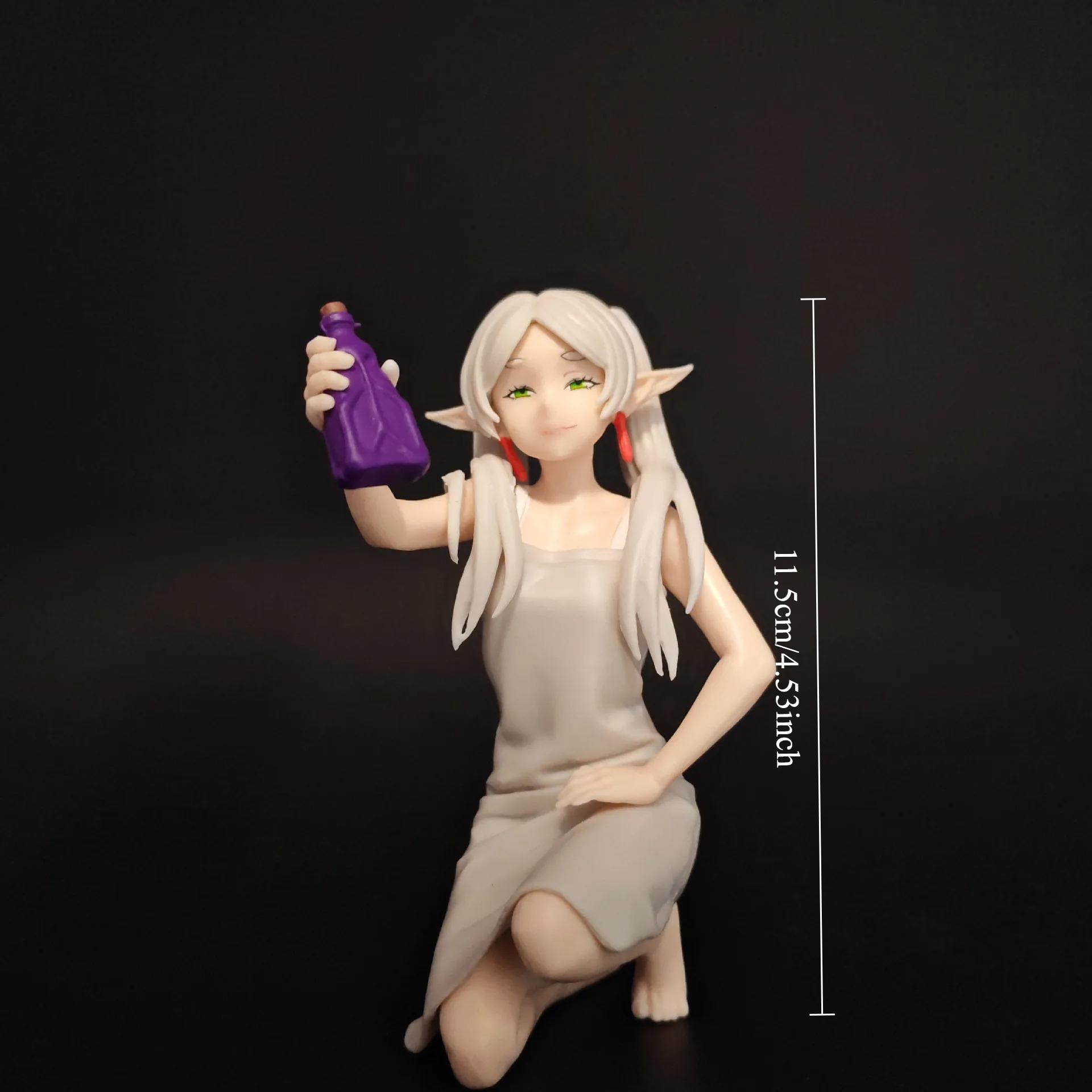 

Frieren: Beyond Journey S End Frieren Elf Archmage Figure Playthings Desktop Collect Decoration Anime Peripheral Birth Date Gifts 11.5cm