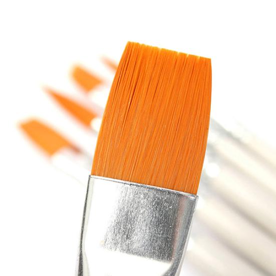 6x Professional Painting Brushes Set Acrylic Oil Watercolor Artist Paint Brush