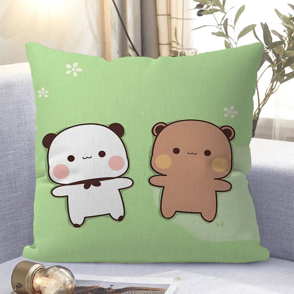 

Cute B-Bubu Dudu Pillow Cover Design Cushion Cover Decor Holiday Decorati 16x16Inch