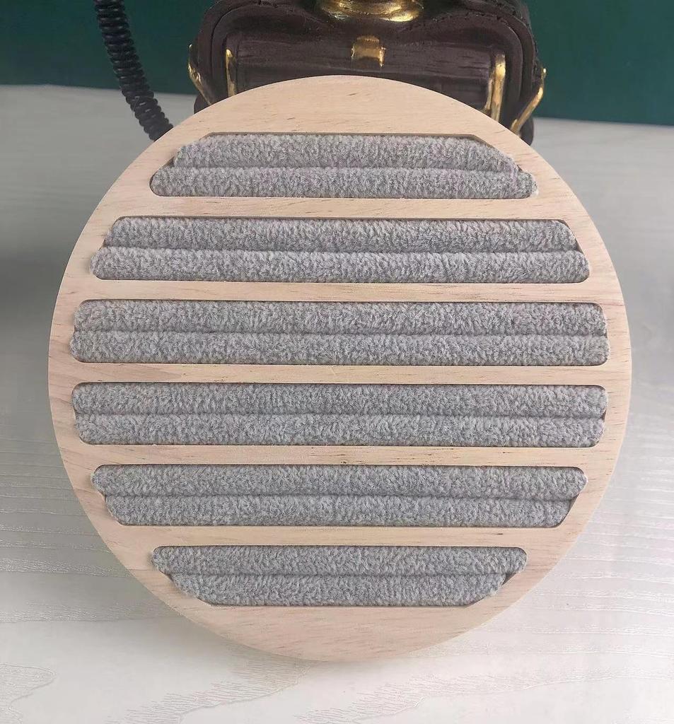 Natural Bamboo Jewelry and Earring Display Tray