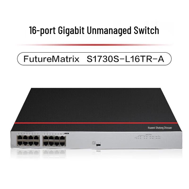 

Huawei S1730S-L16TR-A(A2) 16-Port Gigabit Unmanaged Switch