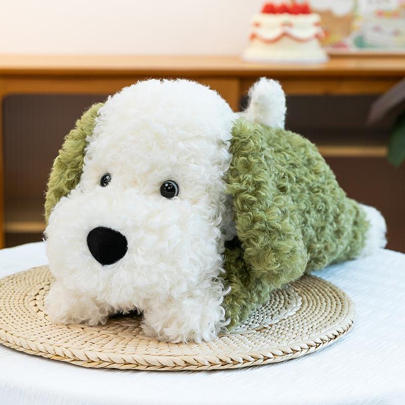 Cute Dog Plush Toy Pillow For Kids Gift Soft Short Plush For Home Decor