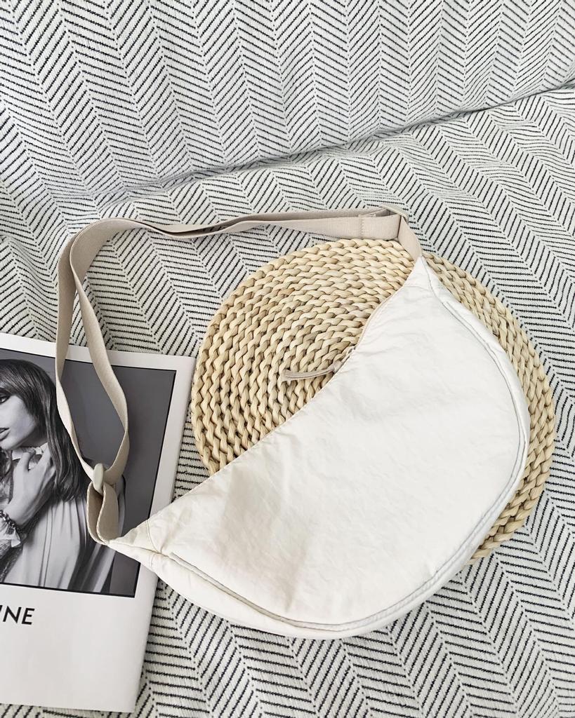 U-Style 2025 Women's Trendy Nylon Dumpling Crossbody Bag - Lightweight, Versatile, Small Shoulder Bag