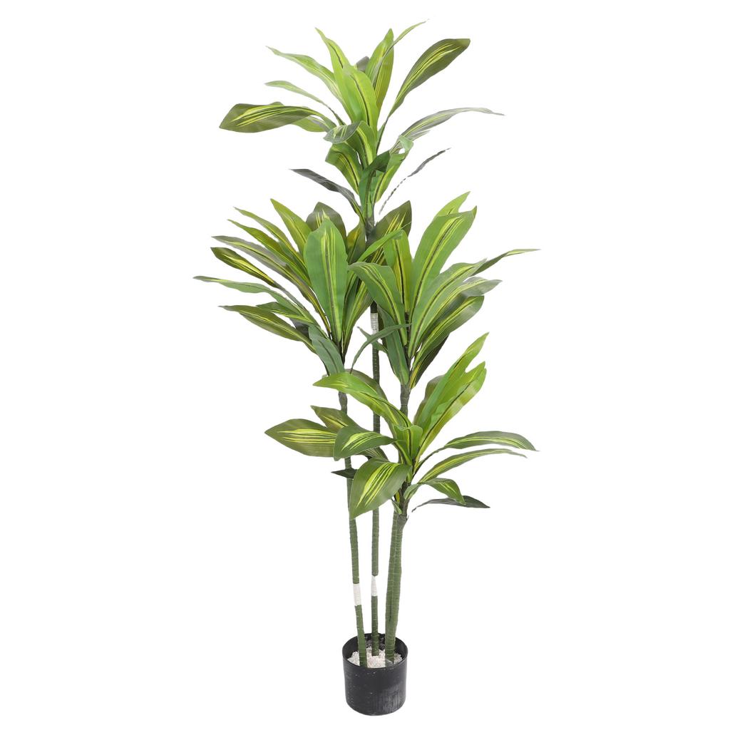 Künstlicher Drachenbaum ABS PU Künstlicher Drachenbaum Gefälschte Zimmerpflanze für Zuhause Büro Wohnzimmer