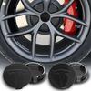 Car Sticker 2025 New Tesla 4Pcs 56mm Emblem Badge Sticker Original Wheel Hub Cover Car Accessorie For Tesla Model 3 Model Y S X