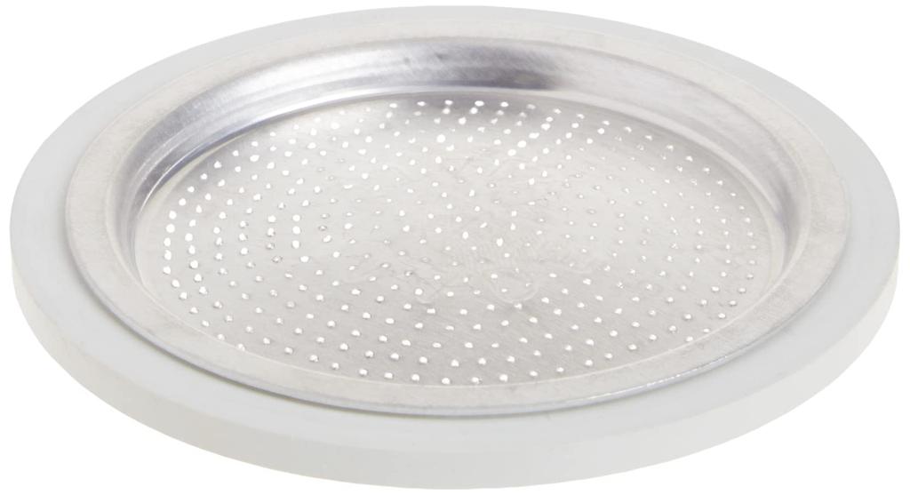 Bialetti: replacement for Moka Express 3-cups (3 gasket + 1 filter) [ Italian Import ]