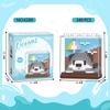 New Marine Life Building Block Toys With Dust Cover Educational Assembly Ornaments Micro-particle Creative Games