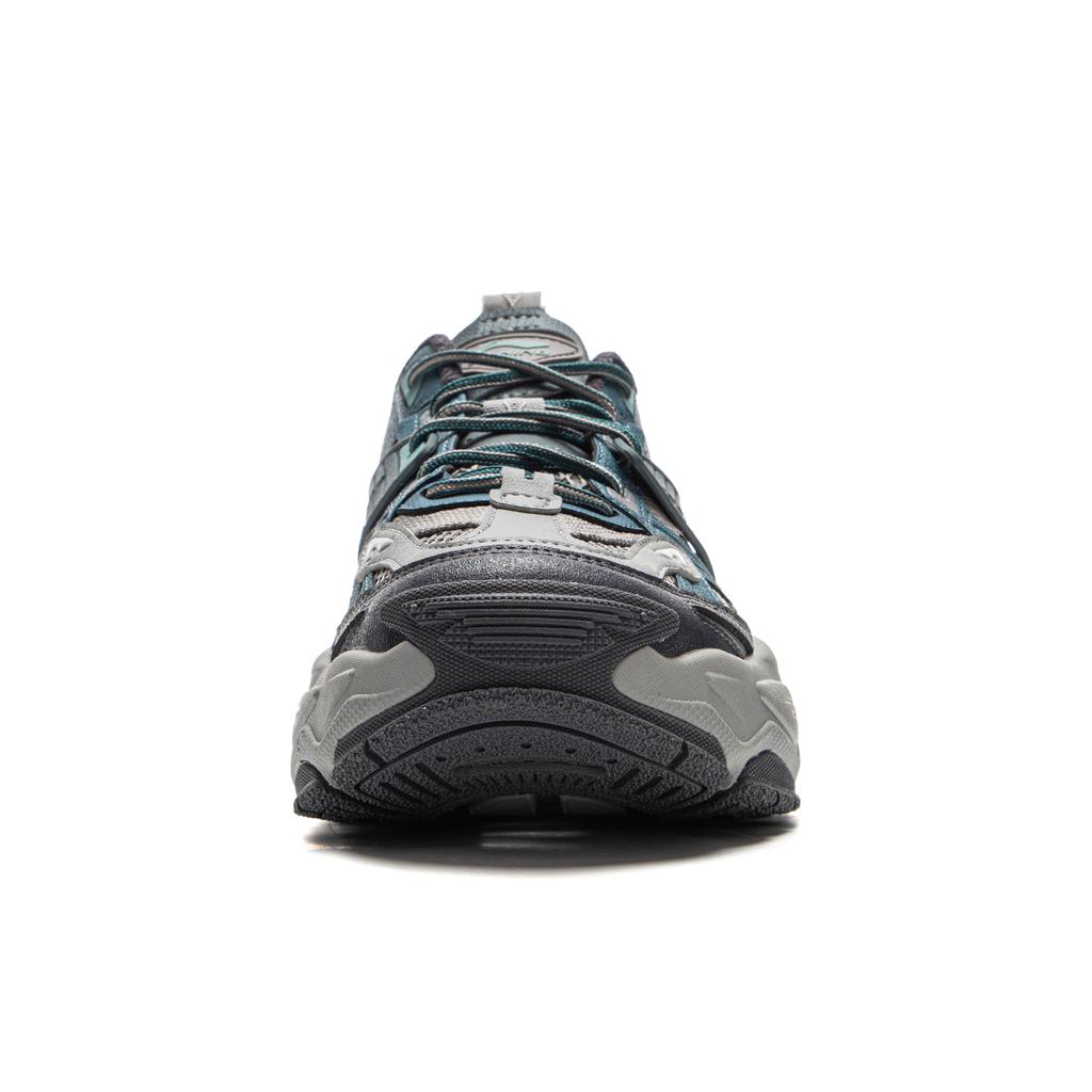 New LiNing Red Sugar 2 Anti-Slip And Wear-Resistant Breathable Low-Top Casual Shoes Men's Blue Gray AGCV123-3