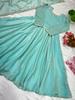 Women Designer Party Wear Gown and Dupatta Set Indian Pakistani Ethnic Kurti Dress