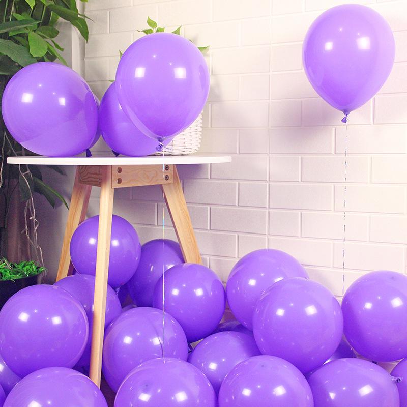 Thickened 10-Inch Matte Balloons - 1,000 Pieces for Weddings & Birthdays