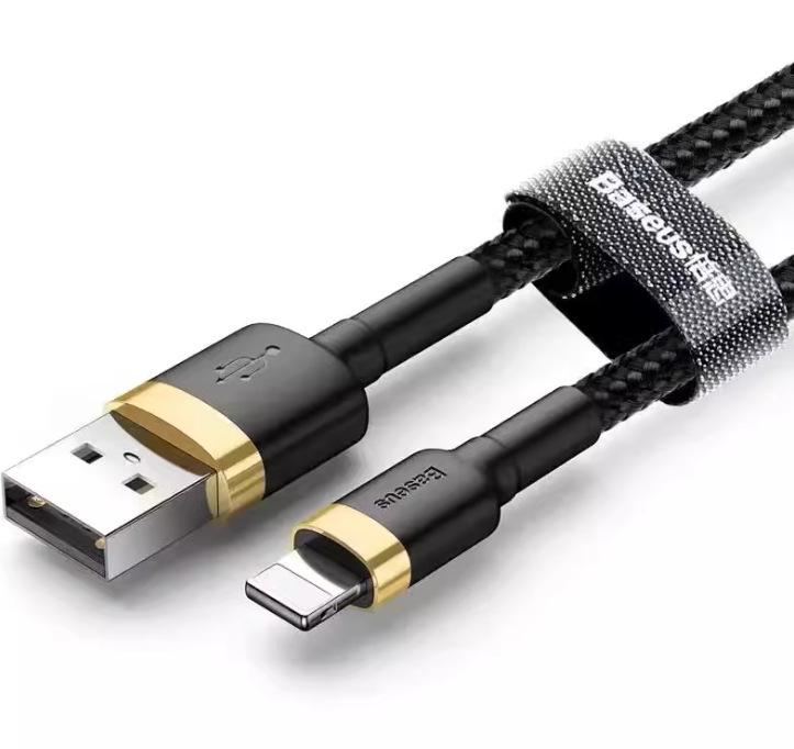 Cablu de Încărcare Rapidă Baseus pentru Apple iPhone 16 Pro, 14, 11, 7P - Încărcător Compatibil 30W