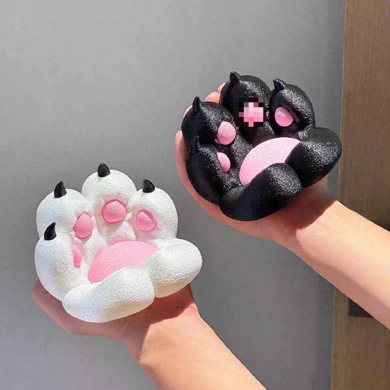 Cute 3D Cat Paw Phone & Tablet Stand for Home or Office