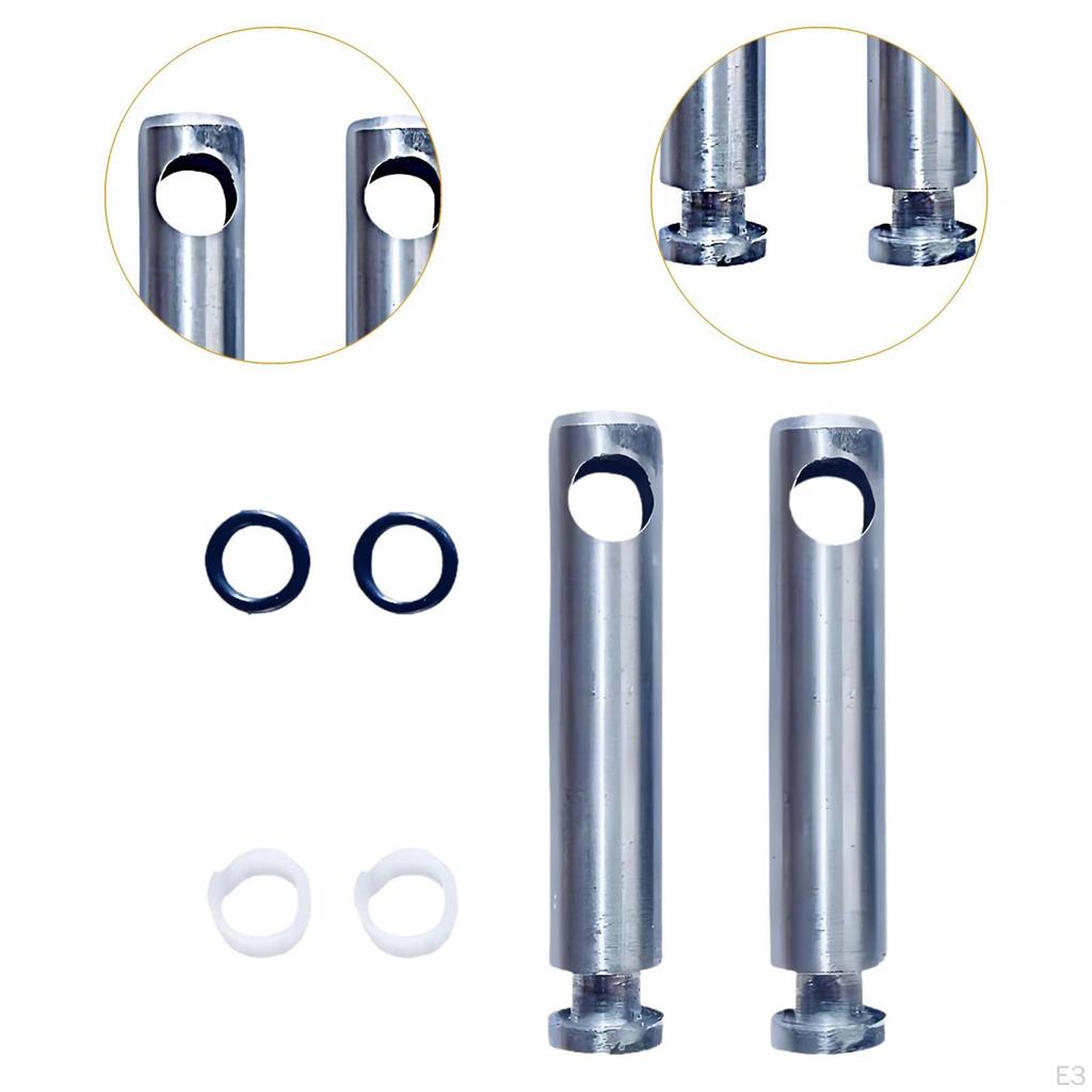 2 Stück Wagenheber Öl Pumpe Kolben Ersatz Universell Robustes Metall Kompakt Premium Einfach zu Installieren