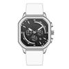 Lower Price Men's Quartz Watch 2026 High Quality Man Watch Customized Personalized Logo Rubber Band Slim Wrist Watches for Men