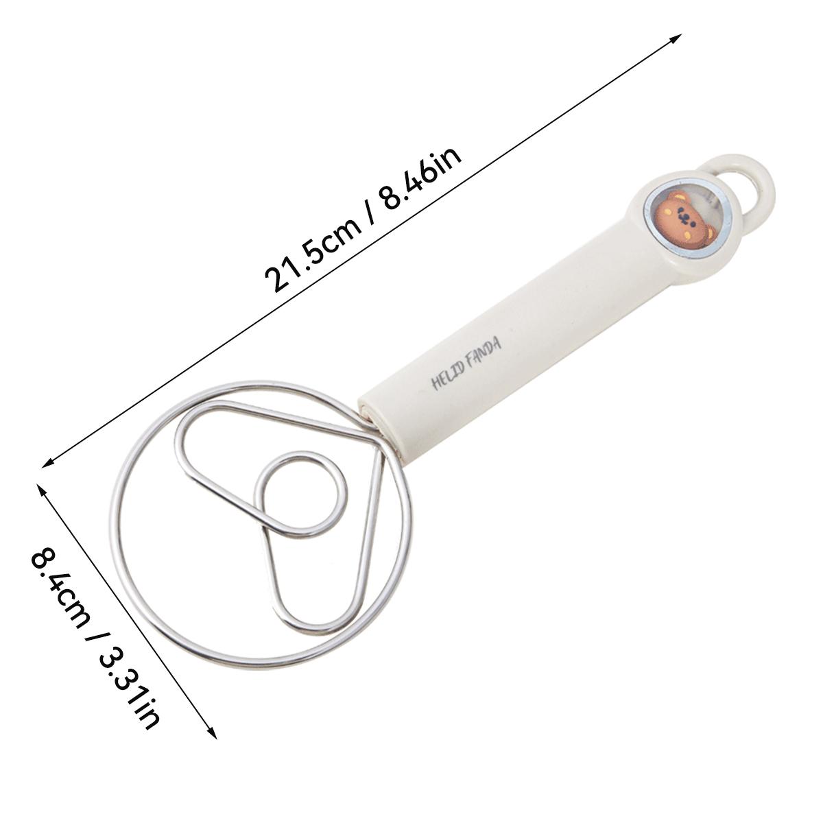 

WORTHBUY Новый миксер для теста из нержавеющей стали 304 с милой ручкой, ручной инструмент для смешивания, венчик для теста, взбиватель для яиц, блендер, кухонная утварь