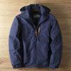 2025 Men's Spring Tactical Jacket with Detachable Hood - Versatile Outdoor Mid-Length Design