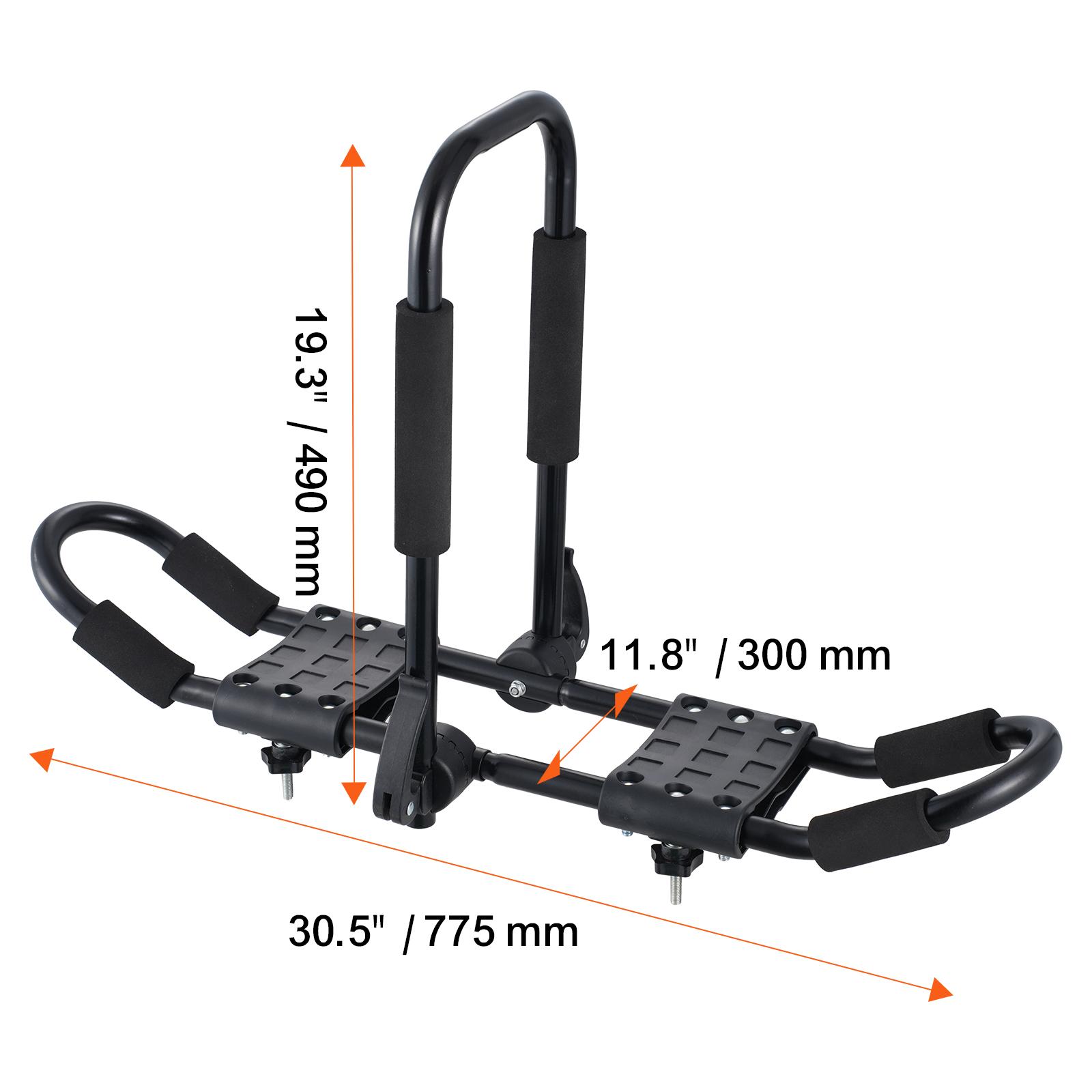 

SucceBuy Потолочная стойка для хранения каяков Потолочная стойка для хранения для 2 каяков, каноэ, SUP Регулируемая высота Подвесной держатель для каяков