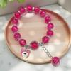 Daisy Popcorn Beaded Bracelet: Elegant Women's Hand Jewelry