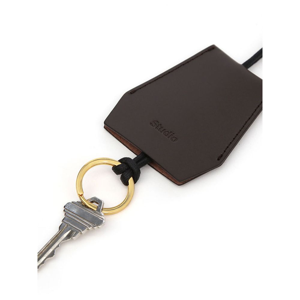 UNDERCONTROL STUDIO NECKLACE KEY RinG / D BROWN