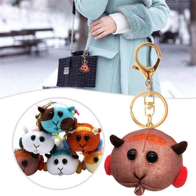 Cute 10cm Pui Pui Molcar Plush Keychain Perfect For Anime Lovers