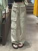 Plus-Size Retro High-Waist Multi-Pocket Wide-Leg Jeans for Women - Fall Collection