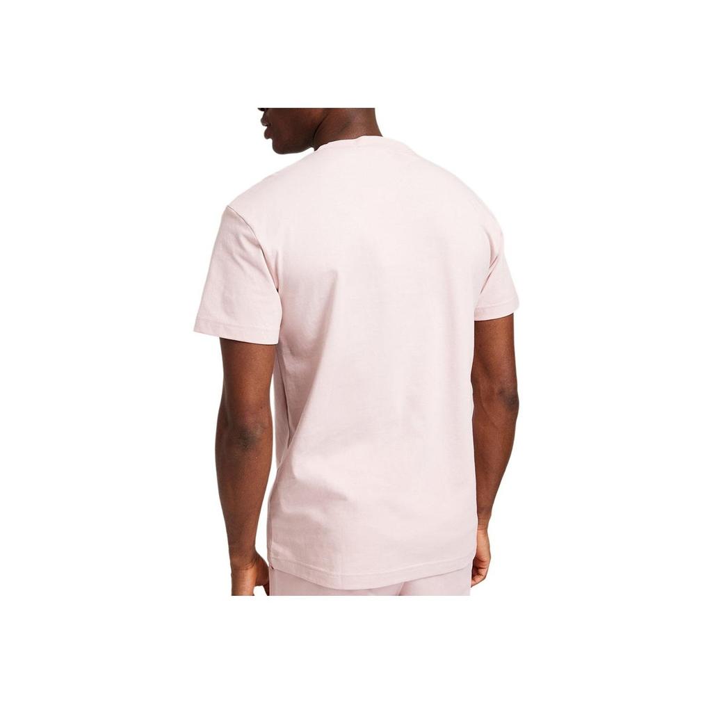 Calvin Klein Logo Round Neck Pullover Short Sleeve T-Shirt Men T-Shirts Pink J30J324671-TF6