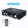 AK35 800W Bluetooth Amplifier 2 Channel Stereo HiFi Digital Display Multifunctional Music Amplifier For Car Classroom Home Audio