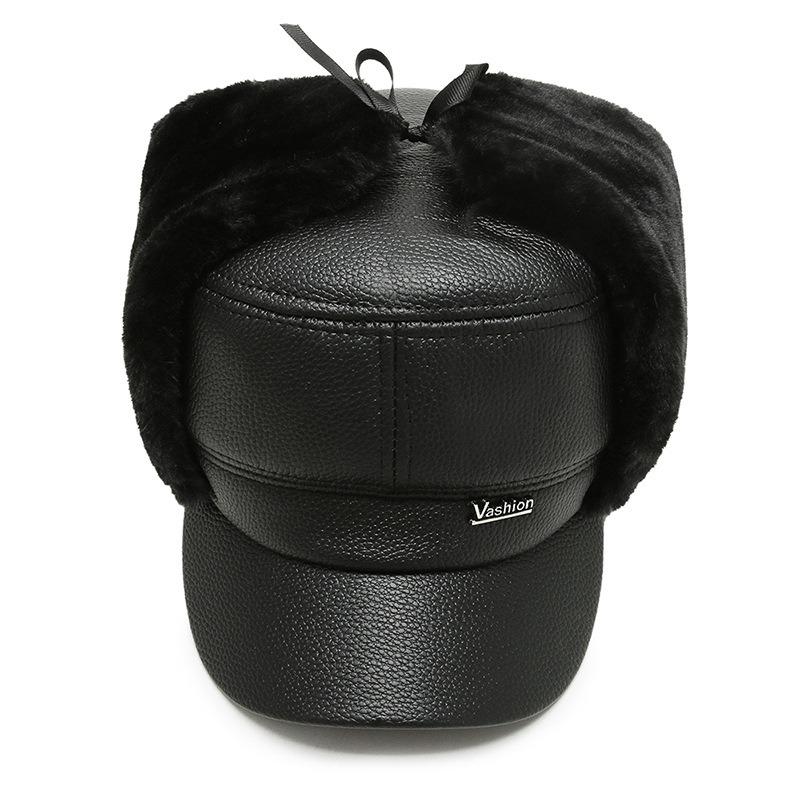 Winter new velvet thickened warm sub men's fashion autumn and winter hat leisure outdoor sports cap