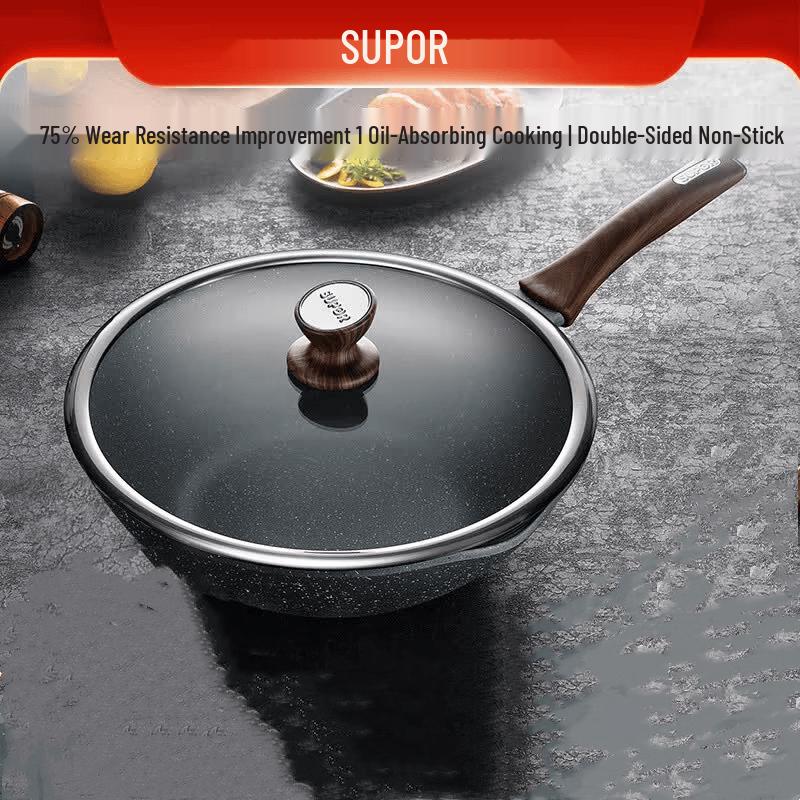 Supor Maifan Stone Non-Stick Wok