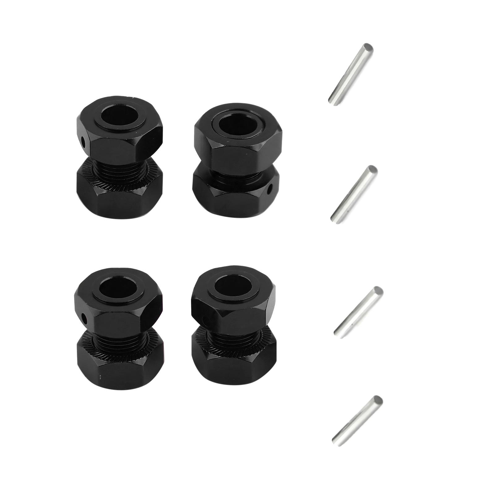 

4Pcs Metal 17mm Wheel Hubs Hex Hexagonal Union Anti-loosening Nut Upgrade Parts For Arrma 1/8 6S KRATON OUTCAST RC Car Accessory зелений