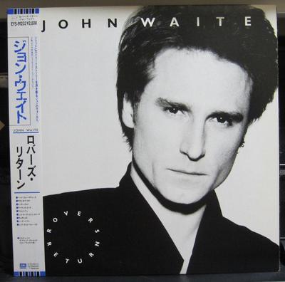 LP Record JOHN WAITE  Rovers Return EYS91232PROMO EMI AMERICA 1987 Japan Obi Rock Used