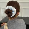 Large hair accessories for girls women band korean ties scrunchies rubber elastic kpop adults leading fashion popular fascinator