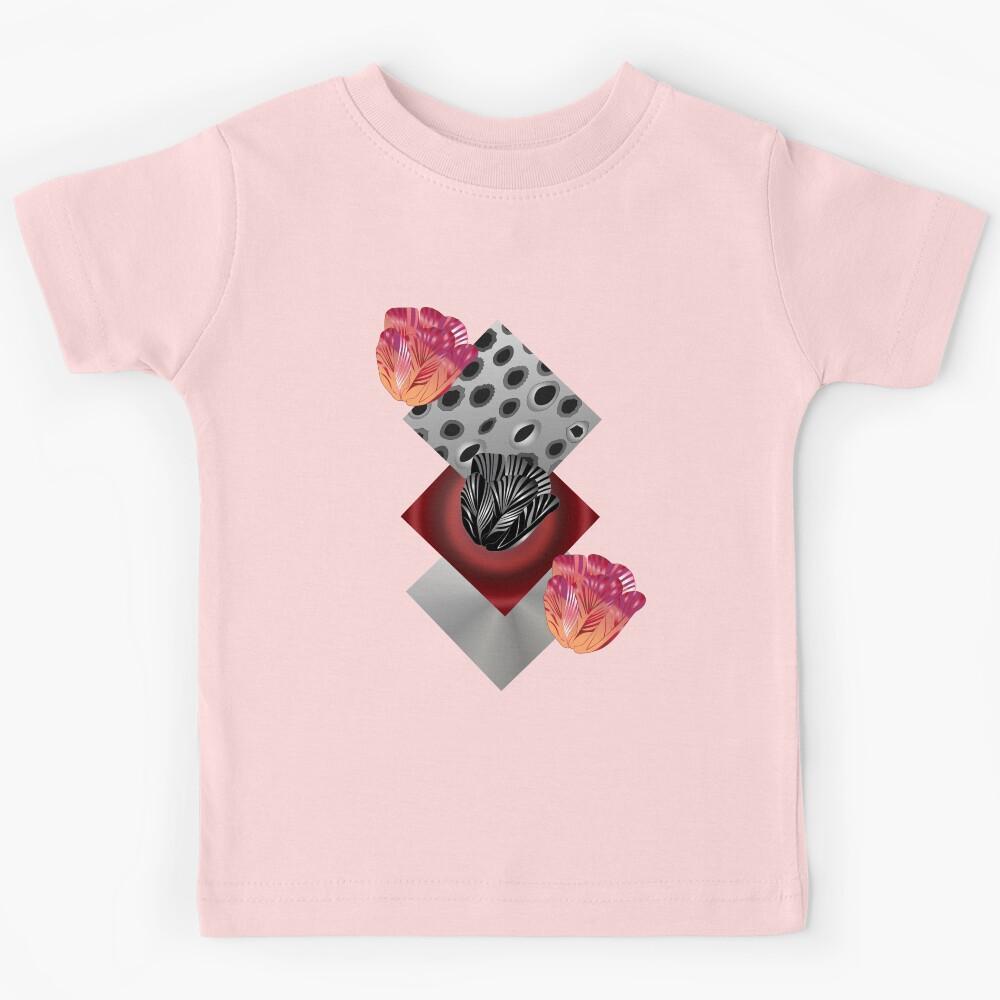CHEETAH FLORAL. Kids T-Shirt 170