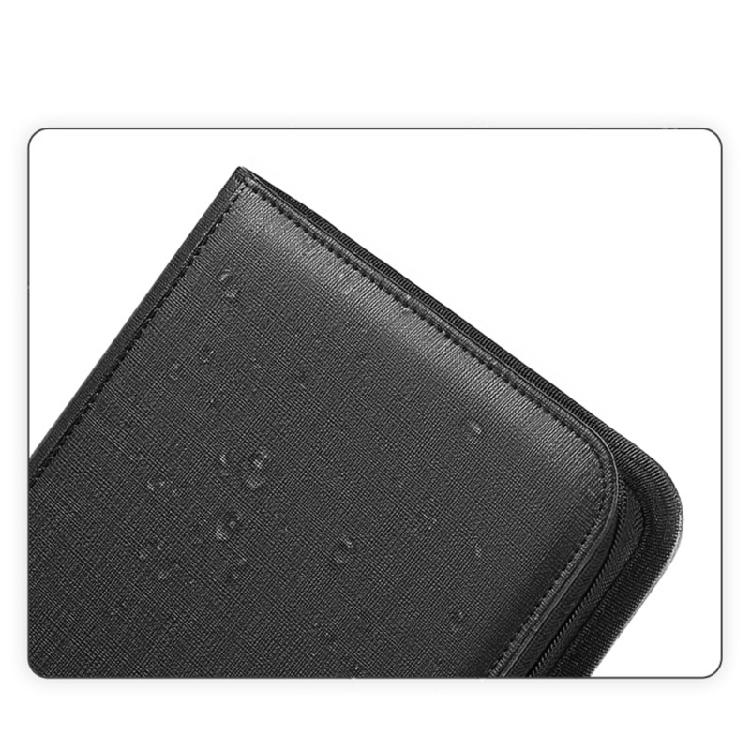 PU Leather Card Collection Book Trading Card Organizers Features 160 Capacity Secure Card Slots and Side Access Design